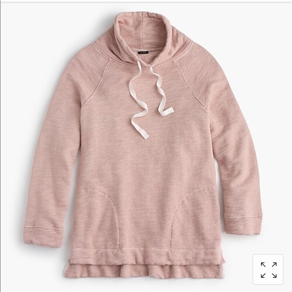J. Crew Turtleneck Tunic Sweatshirt
